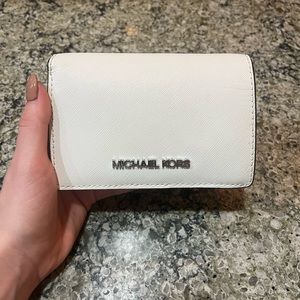 Michael Kors White Wallet